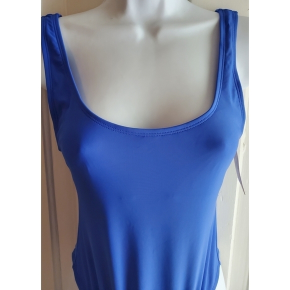 NEW Xhilaration Junior's Tank Scoop One Piece Swimsuit - Picture 8 of 14